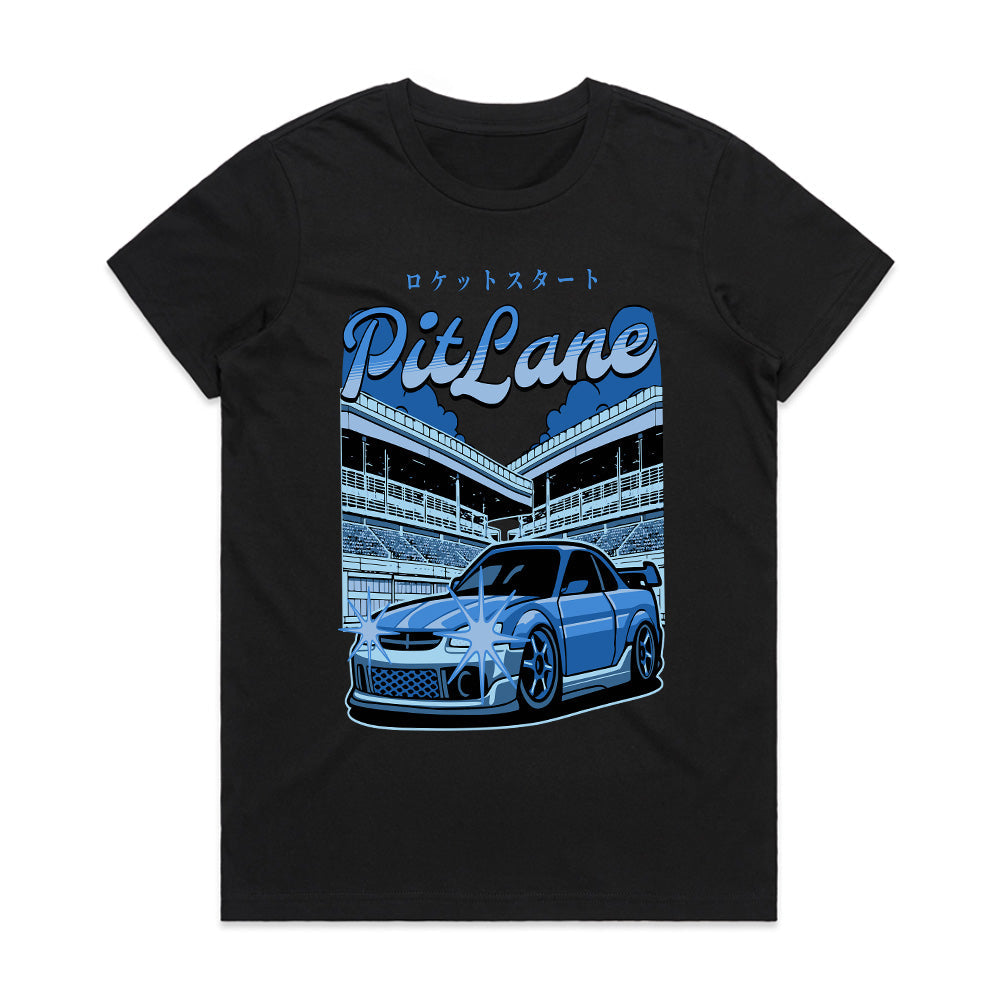 PitLane Rocket Start T-Shirt – JDM Street Racing & Track Day Inspired Design