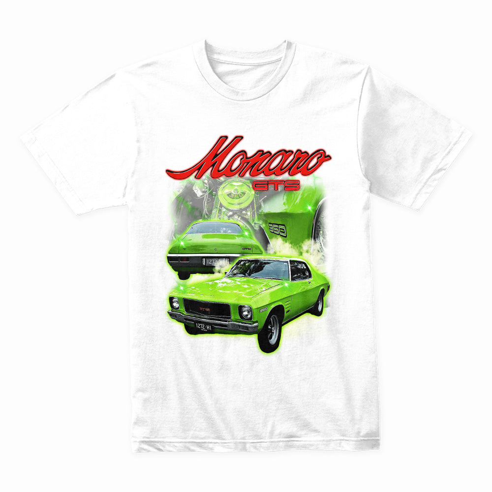Monaro GTS Muscle Car T-Shirt – Classic Aussie V8 Legend
