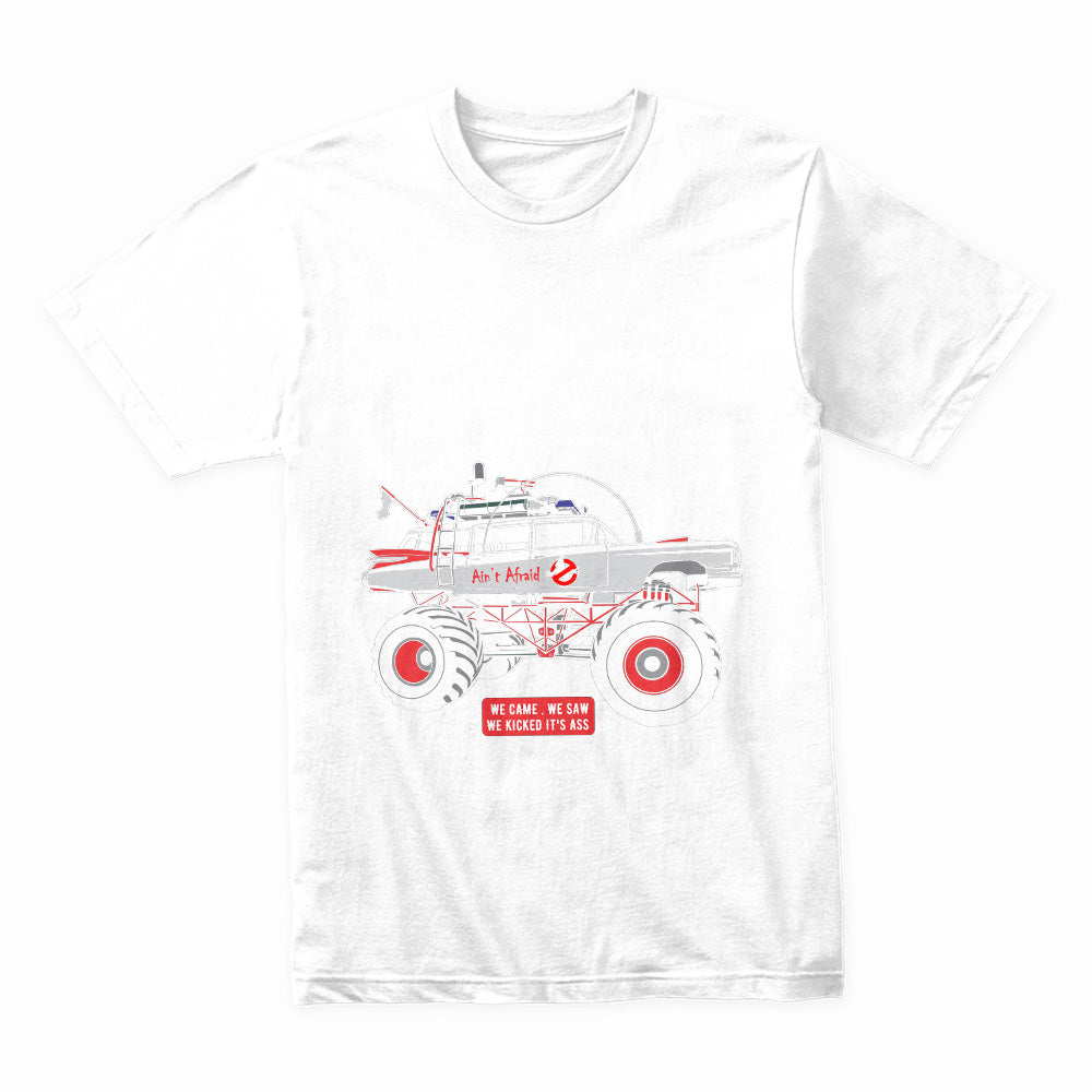 Monster Buster T-Shirt – Who You Gonna Call? Paranormal Off-Road Truck Tee