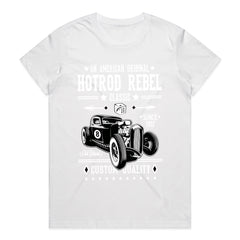 Hotrod Rebel 1957 T-Shirt – Vintage Classic Car Old School Custom Quality Tee