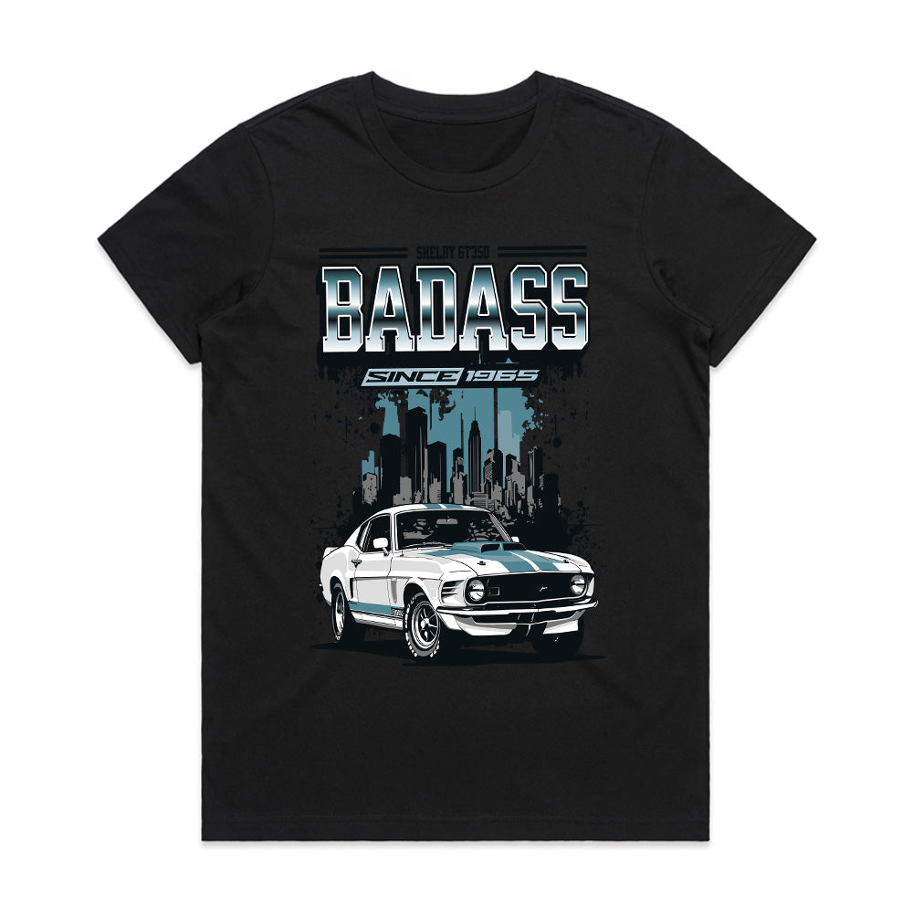 Badass Since 1965 – Classic American Muscle Car Tee