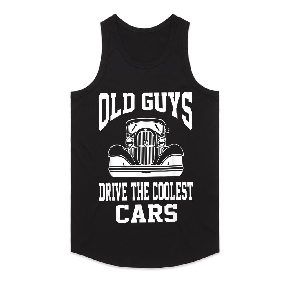 Old Guys Drive The Coolest Cars - Vintage Hot Rod T-Shirt