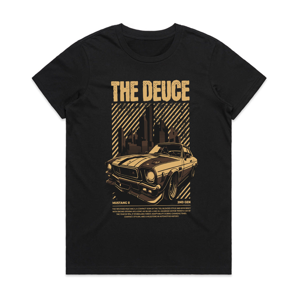 The Deuce – Mustang II 2nd Gen Classic Muscle Car Tee