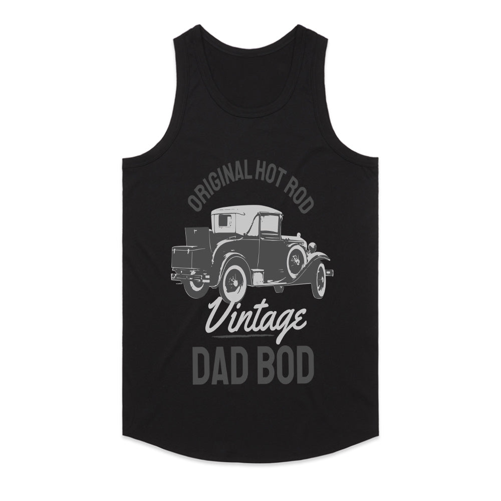 Original Hot Rod Vintage Dad Bod T-Shirt – Classic Car Lover’s Tee
