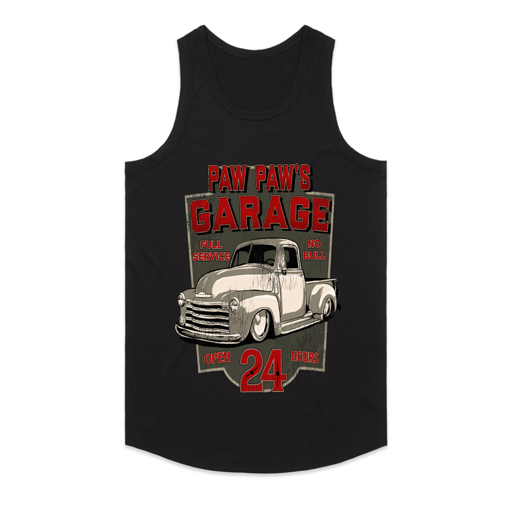 Paw Paw's Garage Vintage Hot Rod T-Shirt – Classic Truck Mechanic Tee