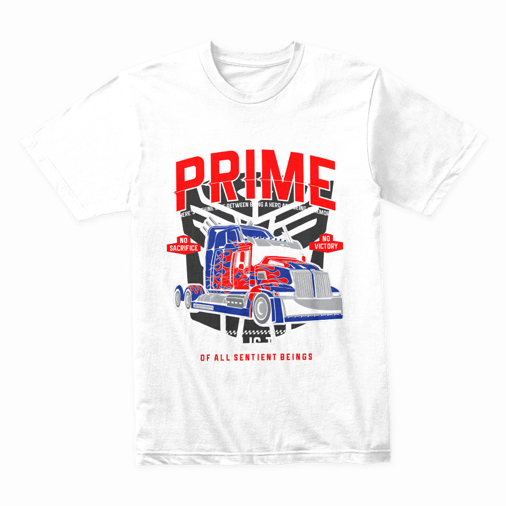 Trucking Industry PRIME T-Shirt – Big Rig Heroic Semi-Truck Design