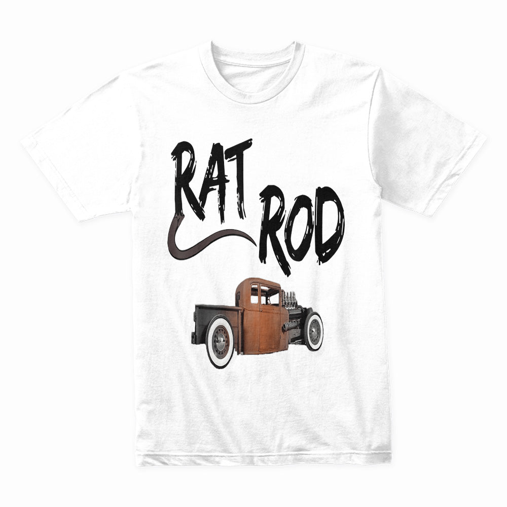 Rat Rod Classic Vintage Hot Rod T-Shirt – Rustic Automotive Streetwear for Car Enthusiasts