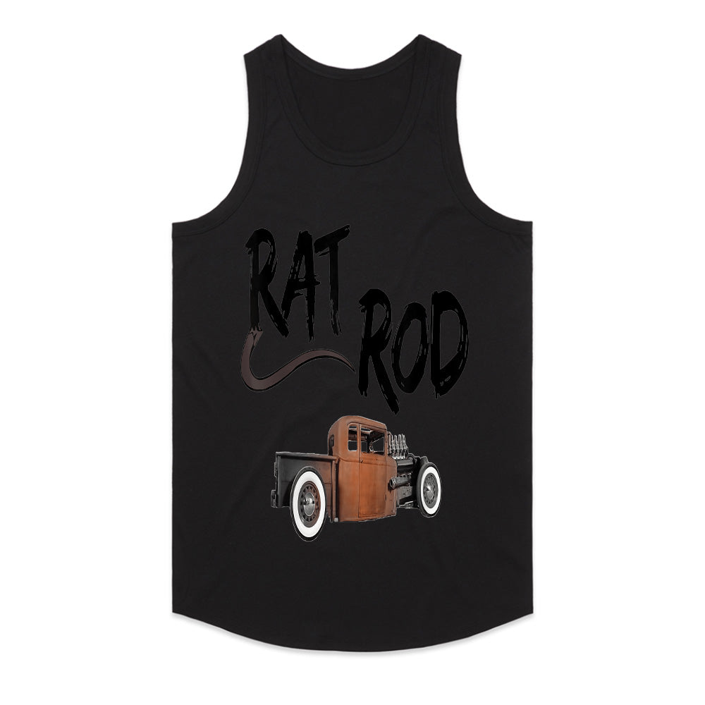 Rat Rod Classic Vintage Hot Rod T-Shirt – Rustic Automotive Streetwear for Car Enthusiasts