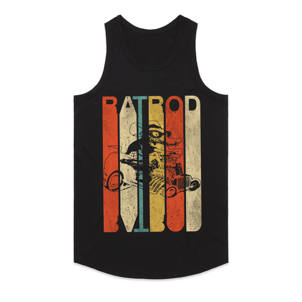 Rat Rod Drag Racing Vintage Hot Rod T-Shirt – Old School Car Culture Tee for Classic Car Lovers