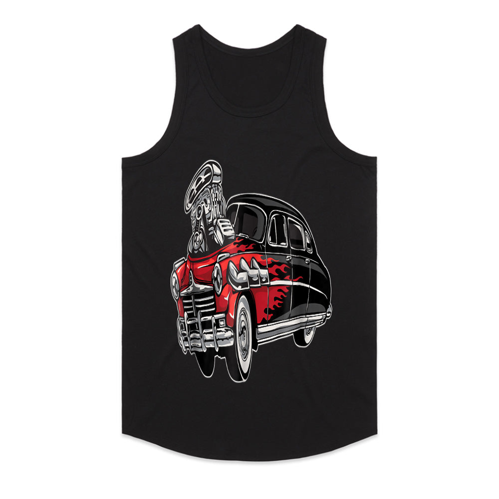 Rat Rod Hot Rod Custom Motor T-Shirt – Vintage Classic Car Lover’s Tee