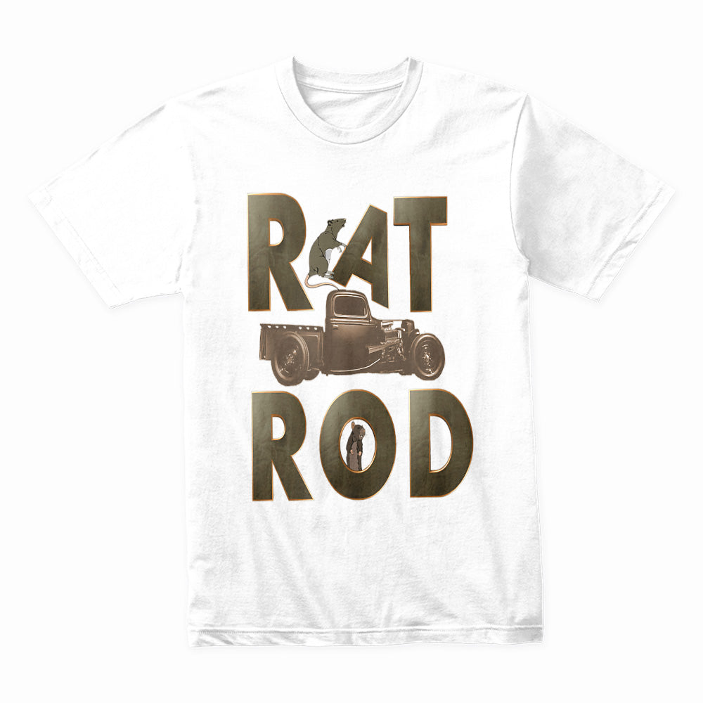 Rat Rod Project T-Shirt – Rusty Hot Rod Classic Car Enthusiast Tee
