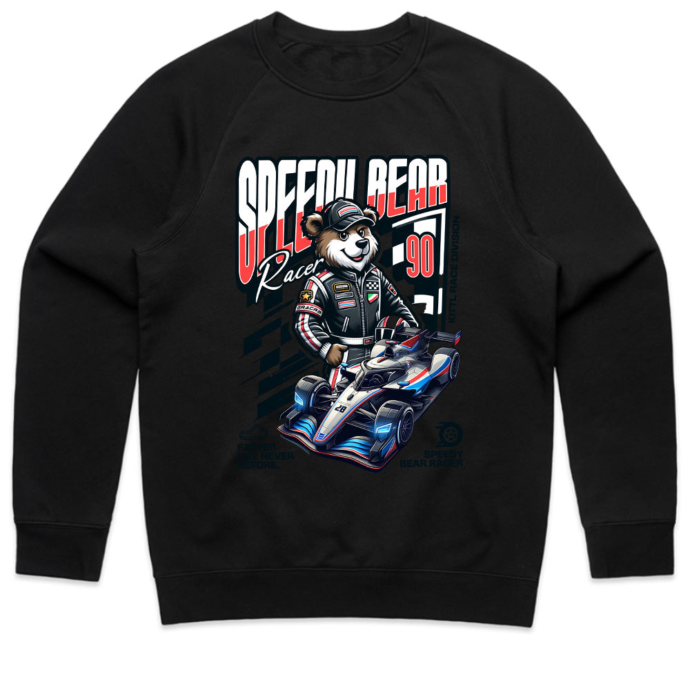 Speedy Bear Racer T-Shirt – Fun Motorsport Racing Streetwear