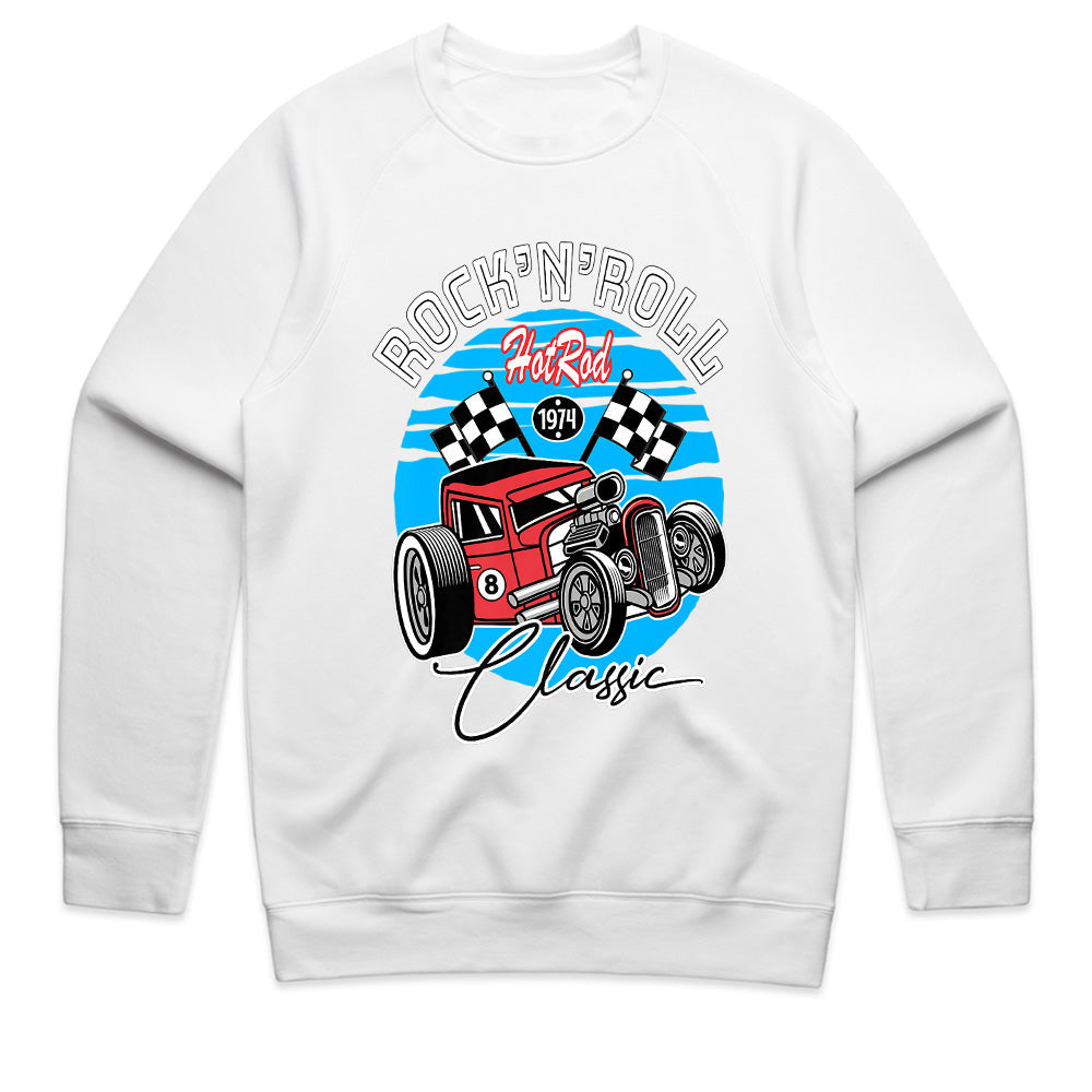 Rock 'n' Roll Classic Hot Rod 1974 T-Shirt – Vintage Racing & Rockabilly Tee