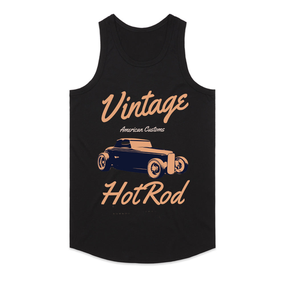 Vintage Hot Rod T-Shirt – Classic American Customs Retro Car Enthusiast Tee