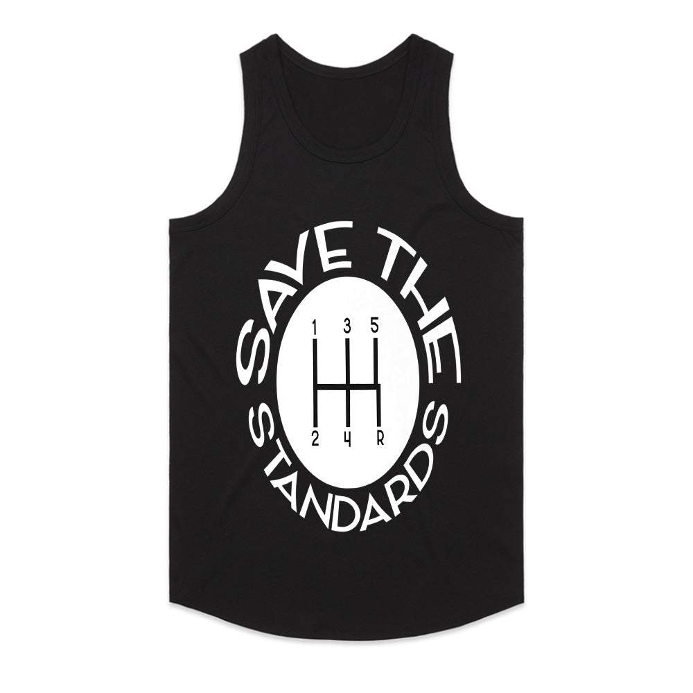 Save The Standards T-Shirt – Manual Transmission Enthusiast Tee