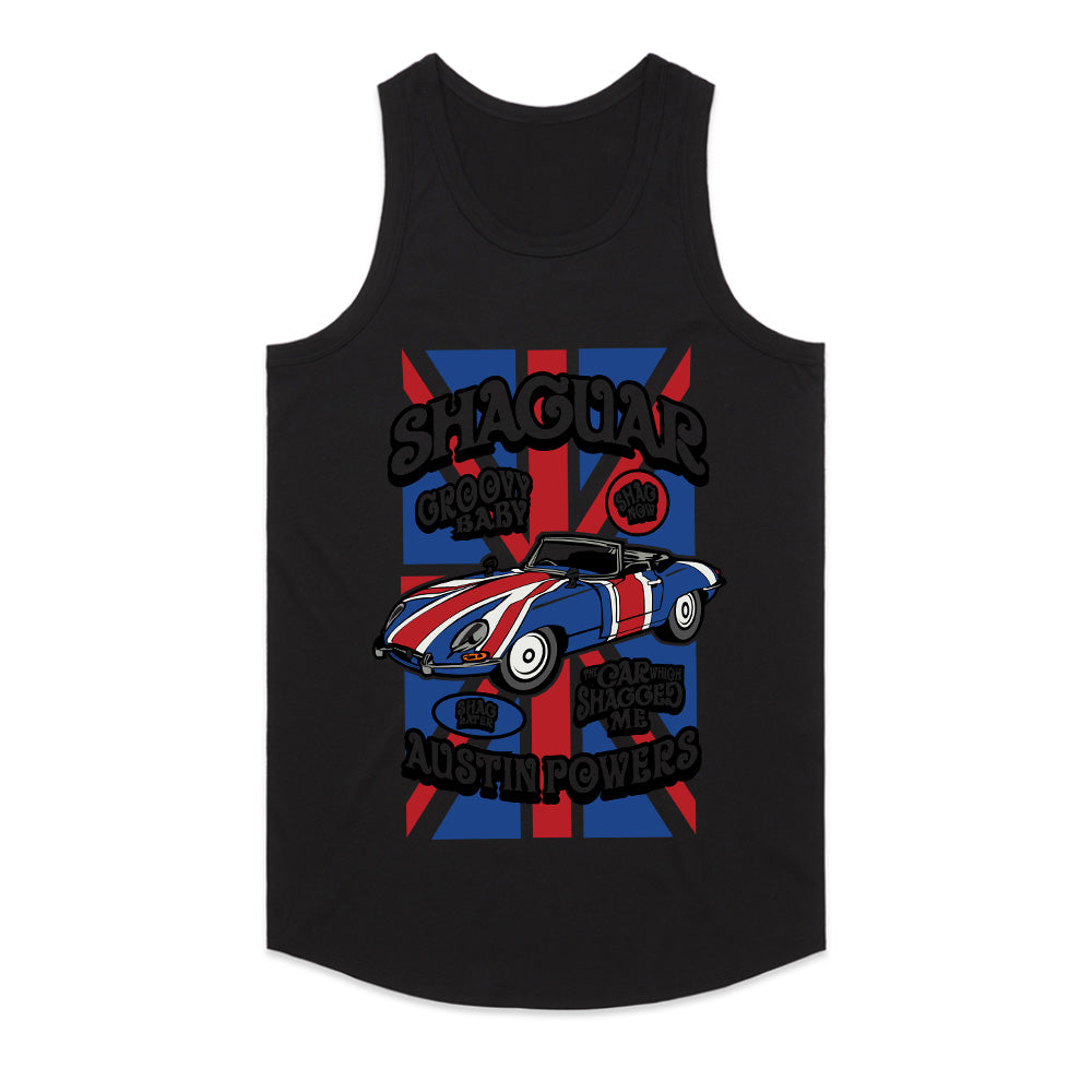 🇬🇧 Shaguar T-Shirt – Groovy British Sports Car Design