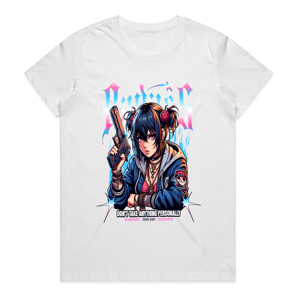 Ruthless Rebel – Badass Anime Streetwear Tee