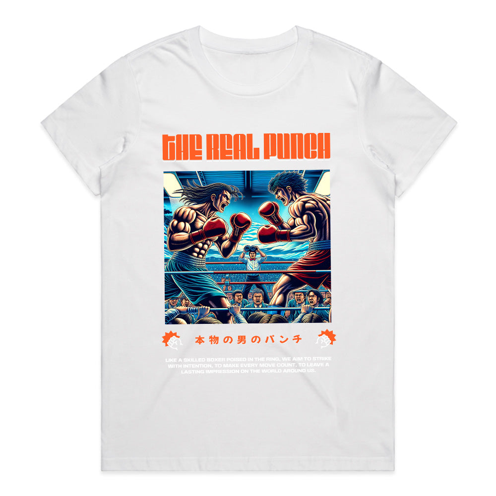 The Real Punch – Vintage Boxing Champion Tee