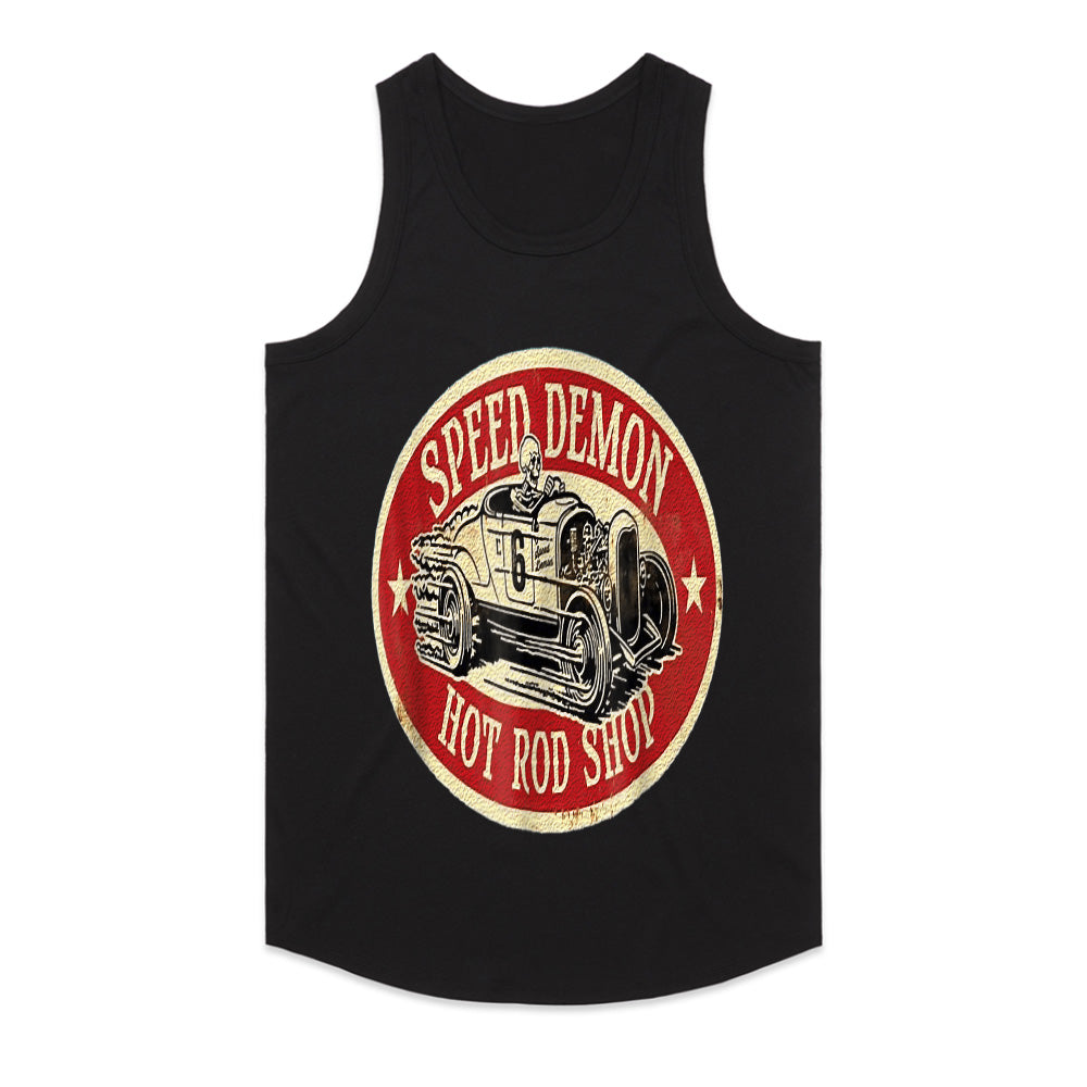 Speed Demon Vintage Hot Rod T-Shirt – Classic Racing Style!
