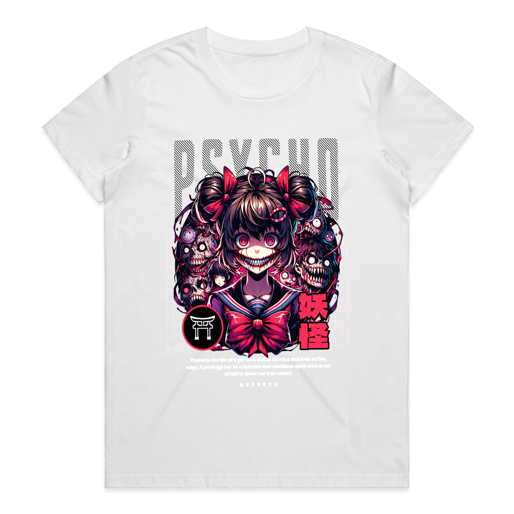 Psycho Yōkai – Dark Horror Anime Tee