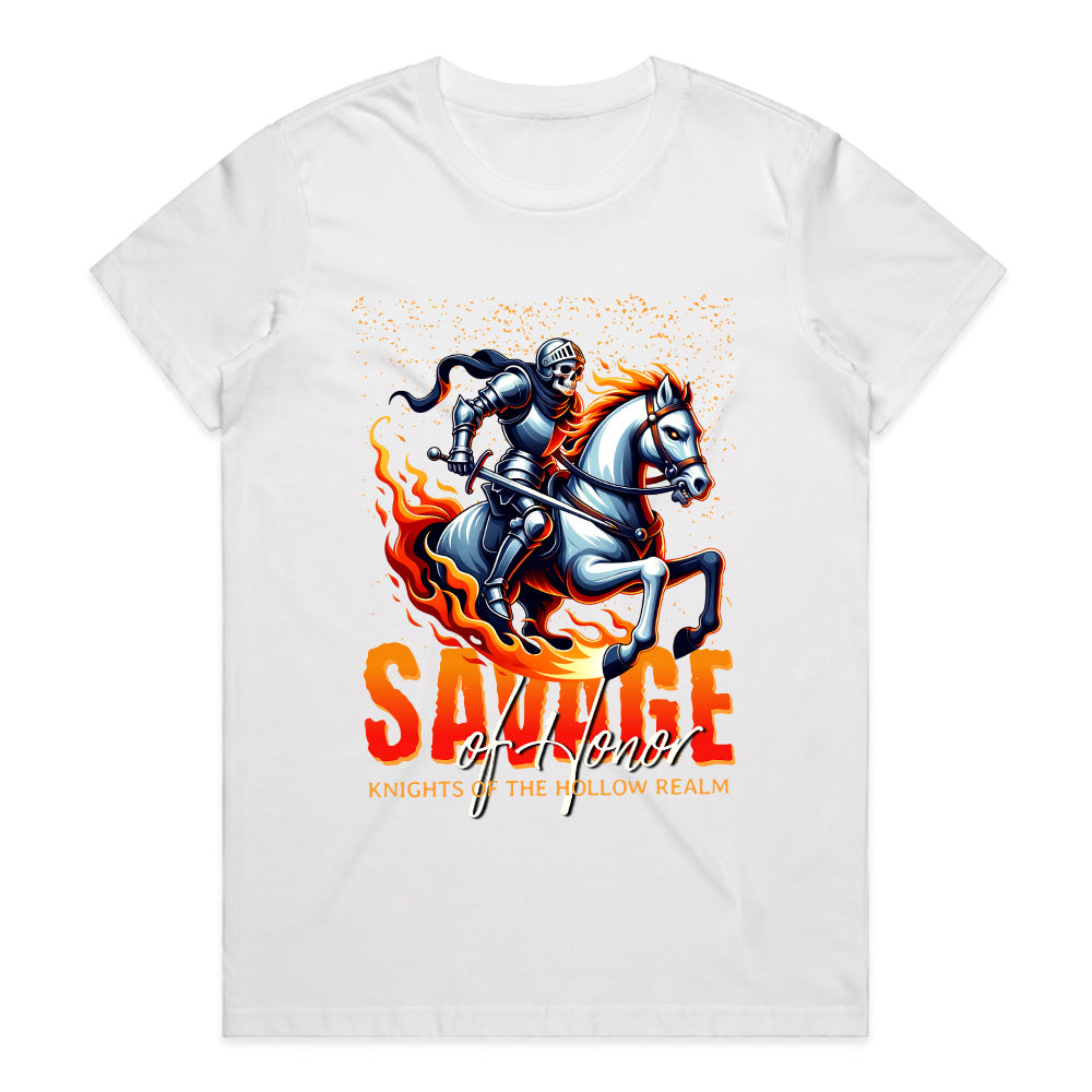 Savage of Honor – The Flaming Knight Tee