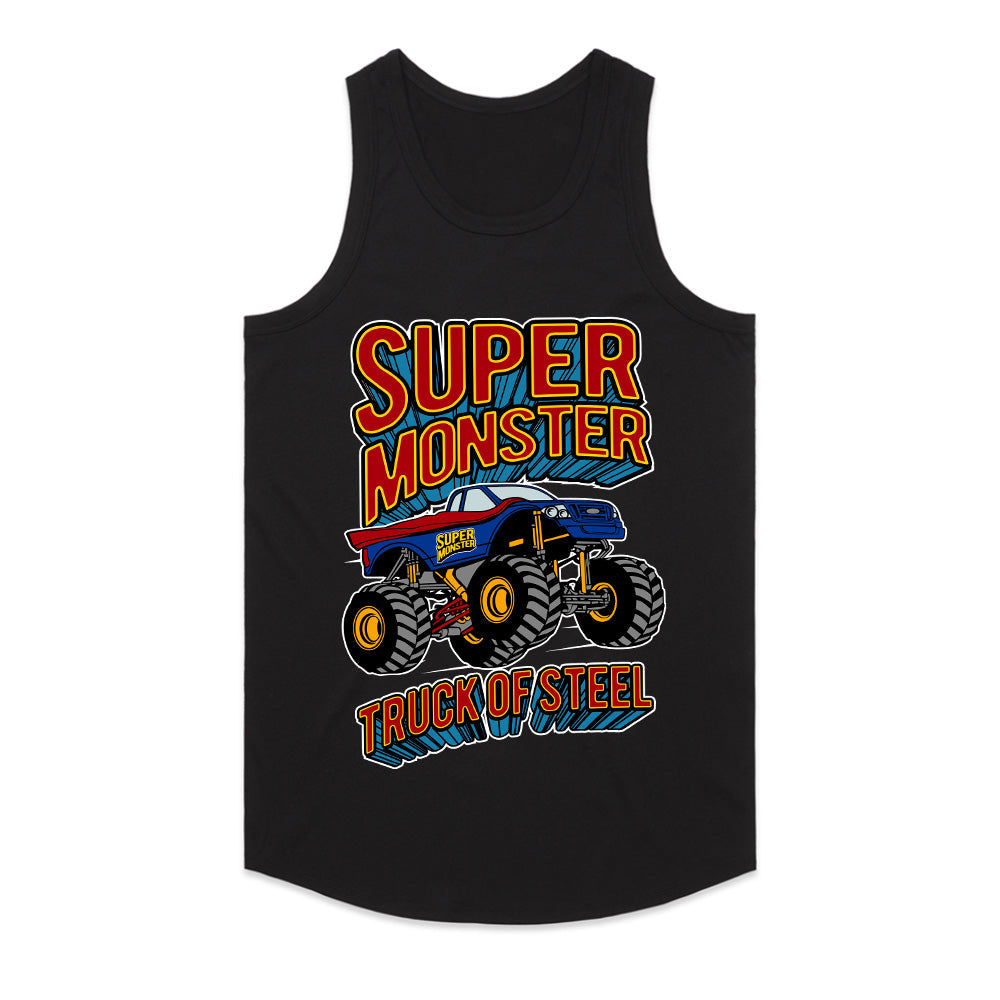 Super Monster Truck of Steel T-Shirt – Big Wheels, Big Thrills!