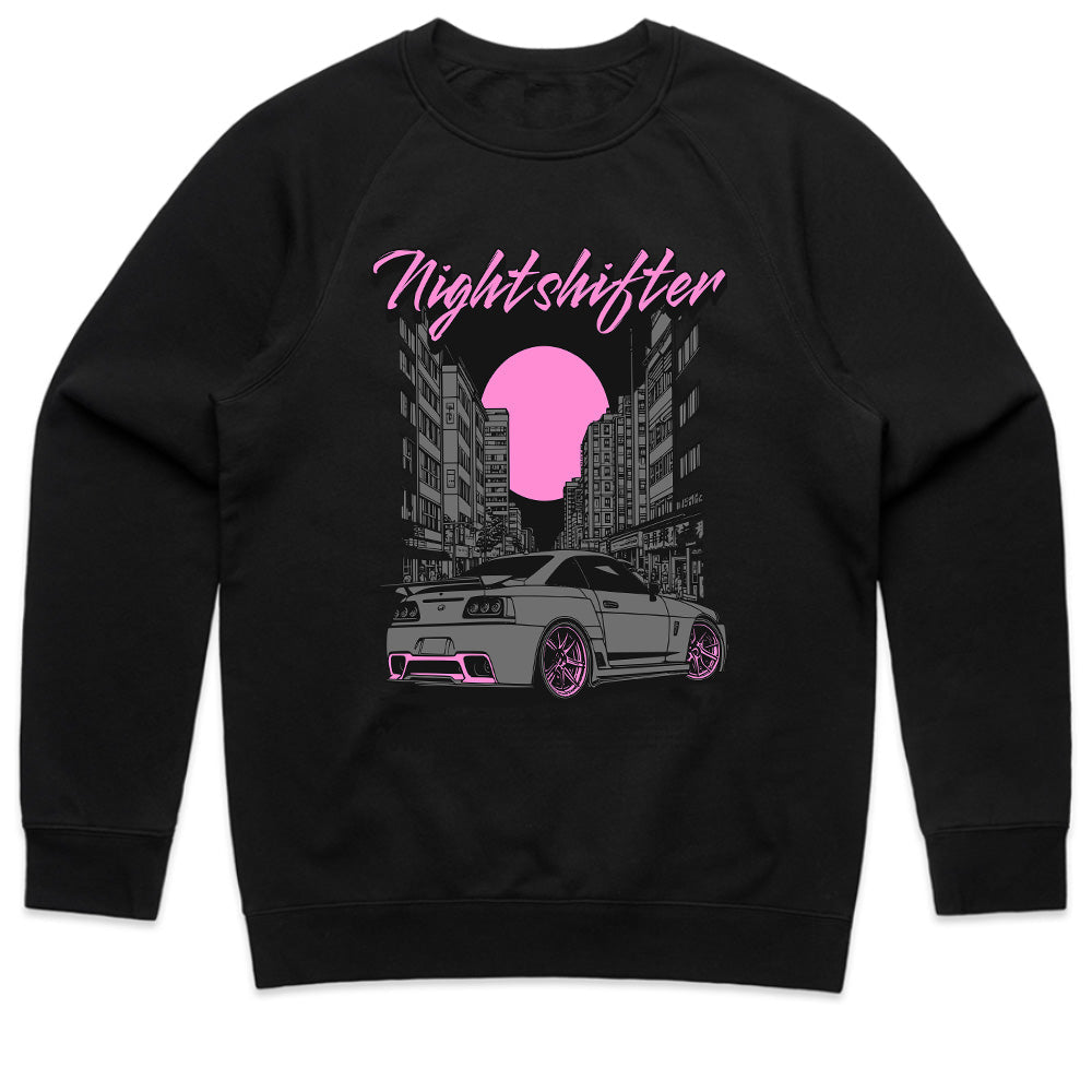 Nightshifter T-Shirt – JDM Midnight Street Racing & Tuner Car Enthusiast Tee