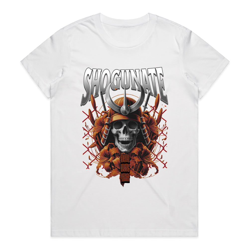 Shogunate – Samurai Skull Warrior Graphic T-Shirt