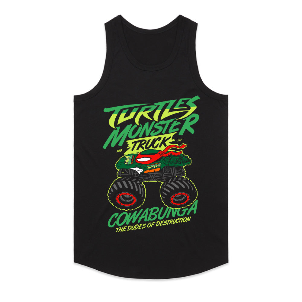 Turtle Monster Truck – Cowabunga Destruction Crew T-Shirt