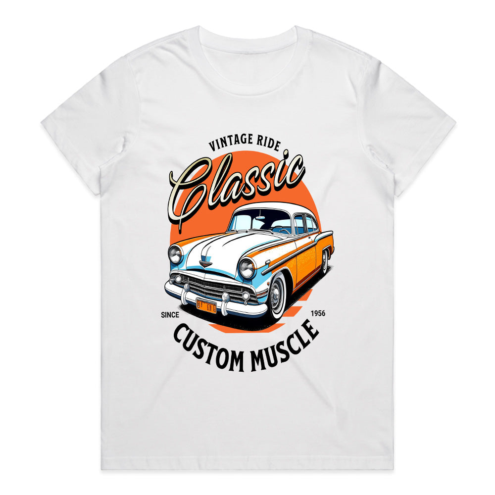Classic Muscle – Vintage Ride Streetwear T-Shirt