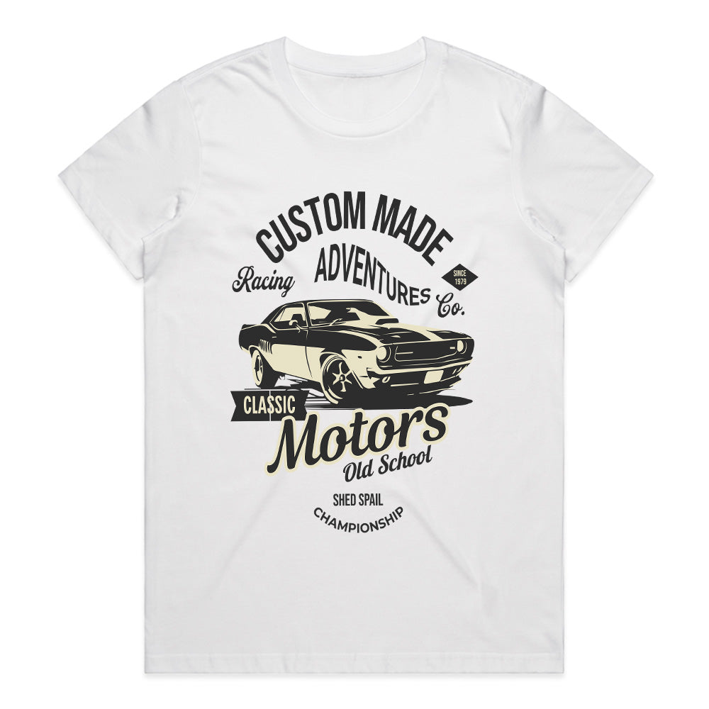 Classic Motors – Vintage Muscle Car Streetwear T-Shirt
