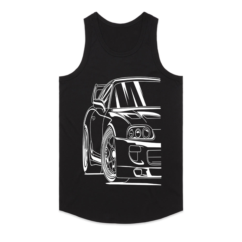 JDM Supra Line Art T-Shirt – Turbocharged Street Beast!