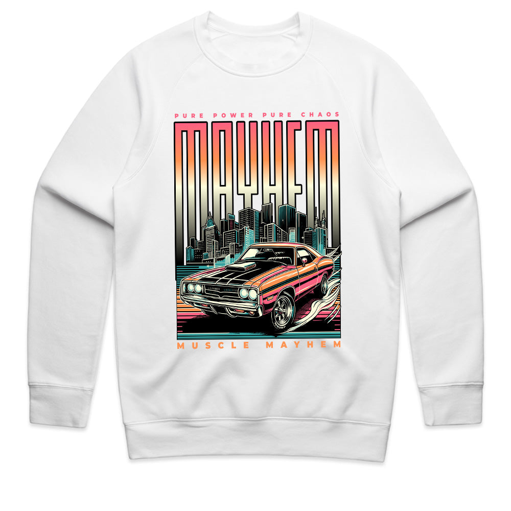 Muscle Mayhem T-Shirt – Pure Power, Pure Chaos