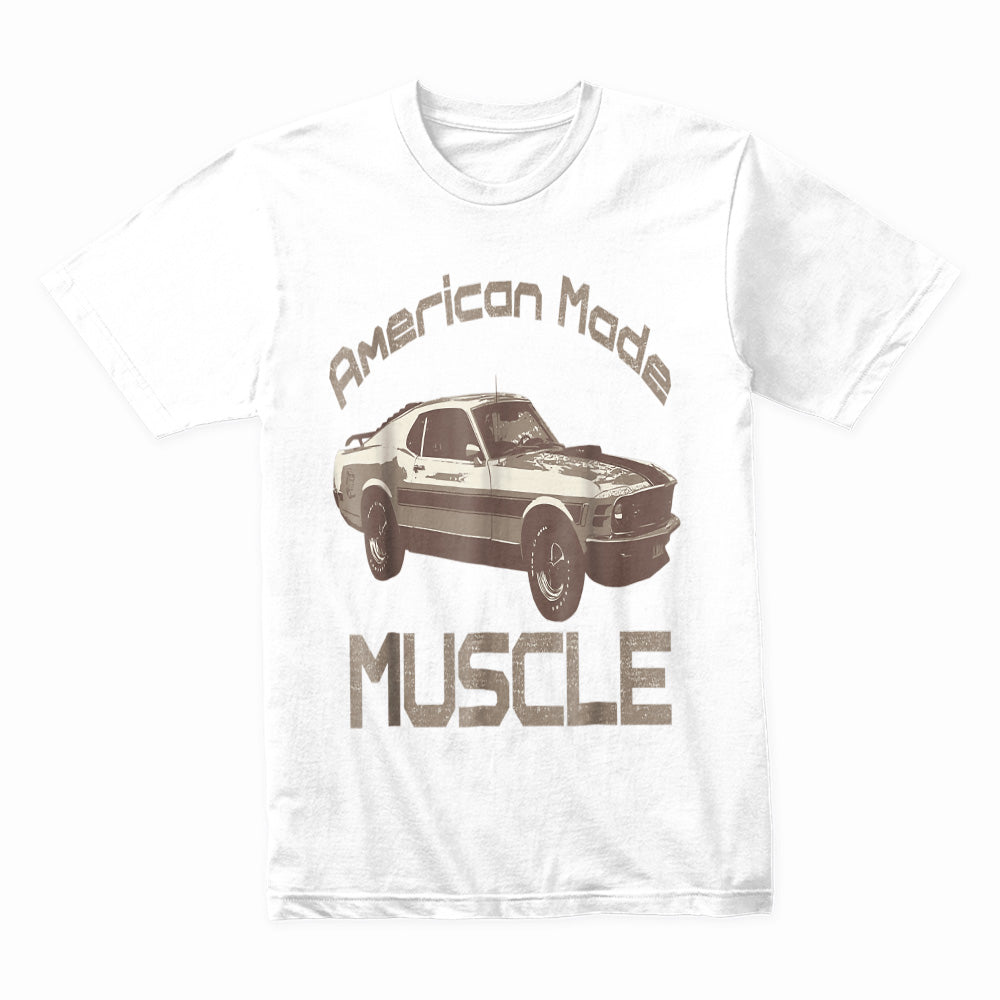 Vintage American Made Muscle Car T-Shirt – Classic Retro Auto Enthusiast Tee