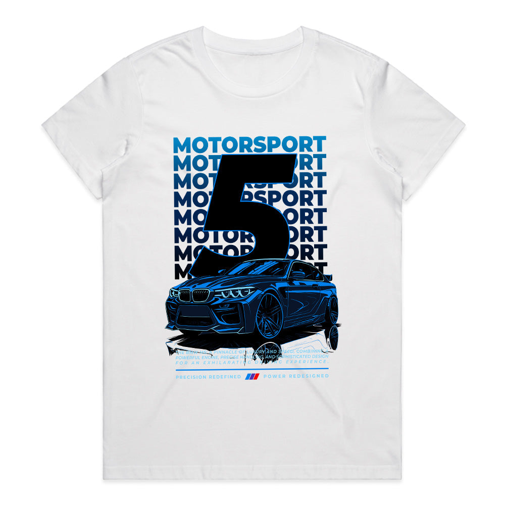 Motorsport 5" Performance Car T-Shirt – Precision & Power Redefined