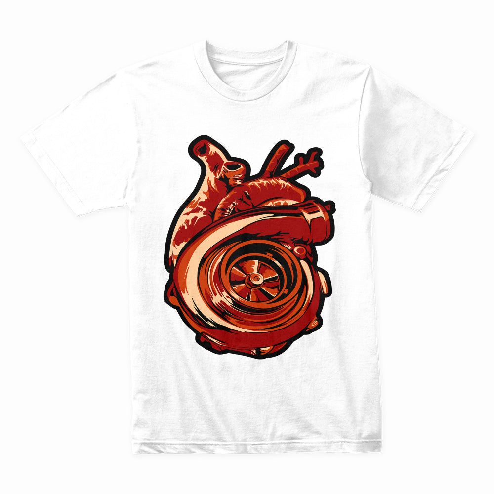 Turbo Heartbeat – Boost-Powered Passion T-Shirt