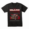 Unleash Courage – Retro Classic Car Racing T-Shirt