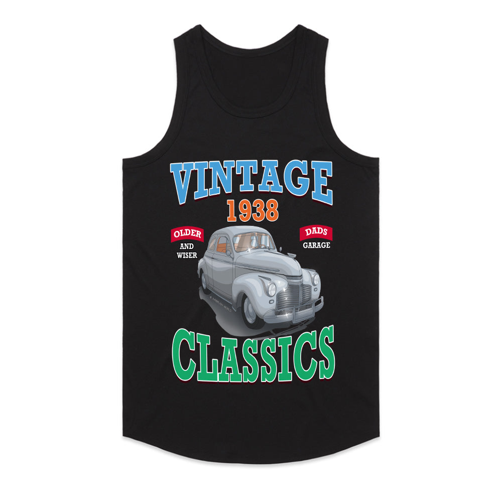 Vintage 1938 Classics T-Shirt – Timeless Car Enthusiast Tee!
