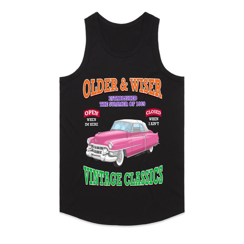 Vintage Classic Car T-Shirt – Older & Wiser Edition (1969)