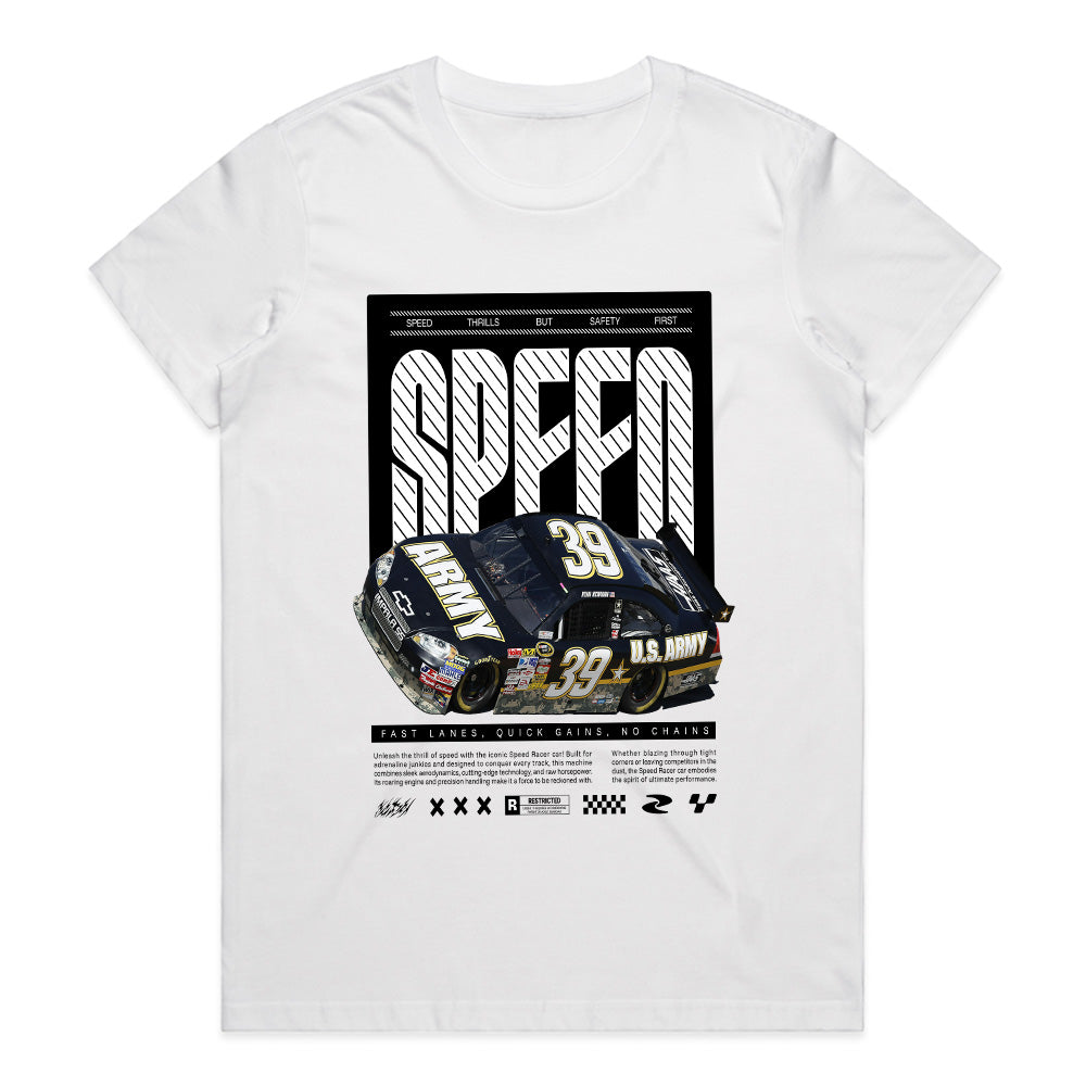 Speed Thrills – NASCAR Racing Streetwear T-Shirt