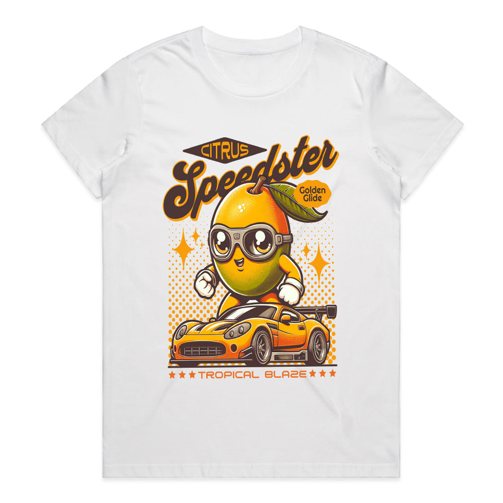Citrus Speedster – Tropical Blaze Racing T-Shirt
