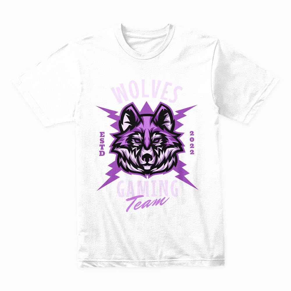 Wolves Gaming Team – Fierce Esports Wolf Pack Graphic Tee"