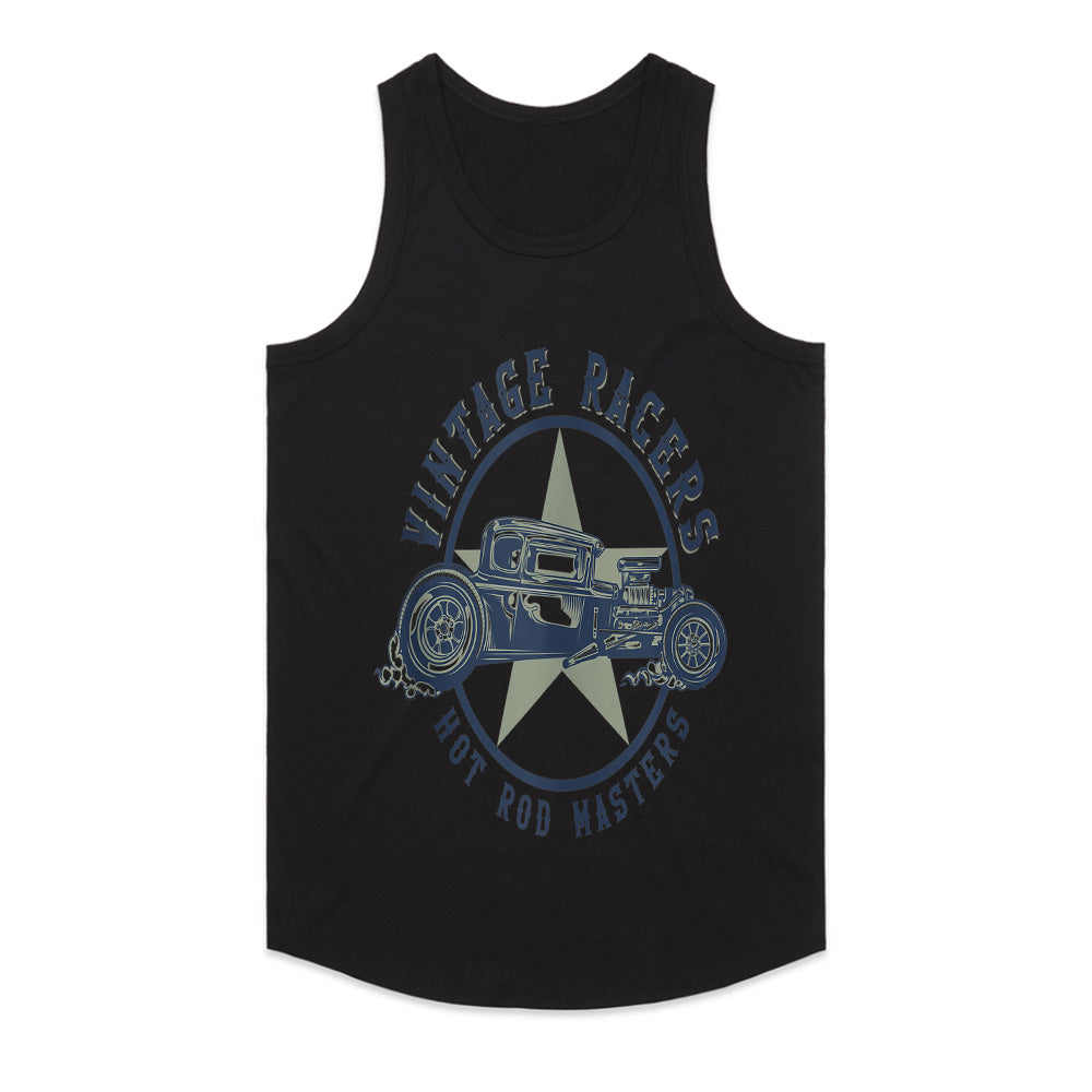 Vintage Racers – Hot Rod Masters Classic Car T-Shirt