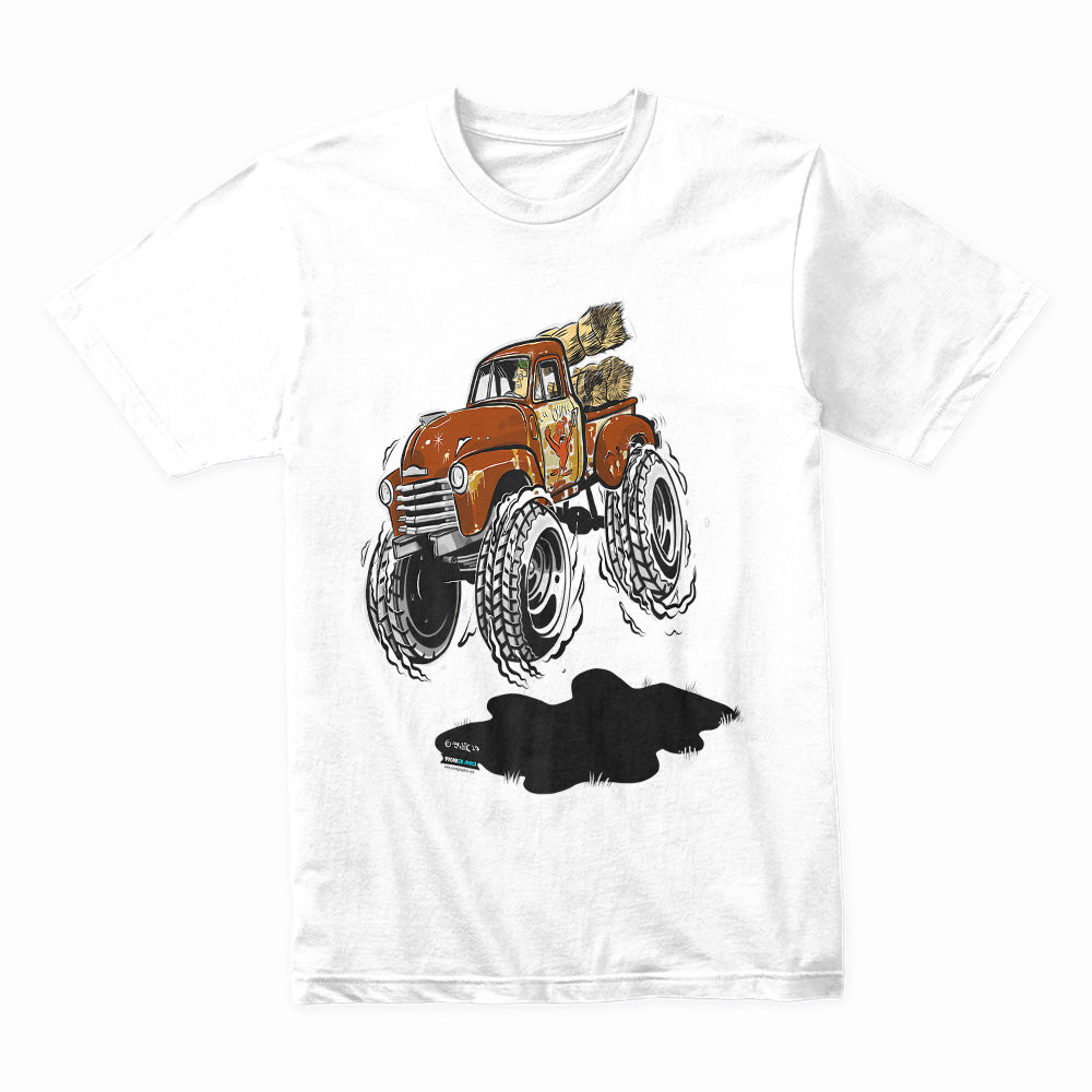 Vintage Monster Truck – Classic Off-Road Farm Pickup T-Shirt