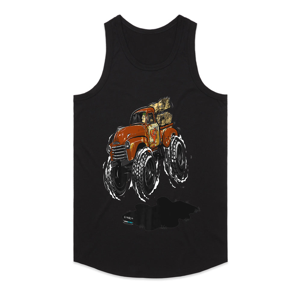 Vintage Monster Truck – Classic Off-Road Farm Pickup T-Shirt