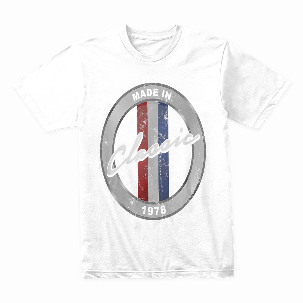 Classic Made in 1978 – Vintage Retro Hot Rod Birthday T-Shirt