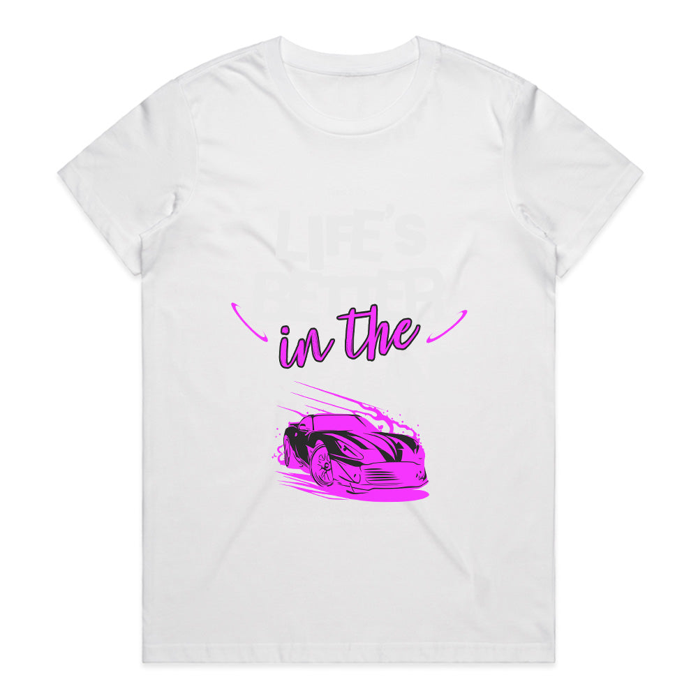 Life’s Better in the Fast Lane – High-Speed Racing Streetwear T-Shirt