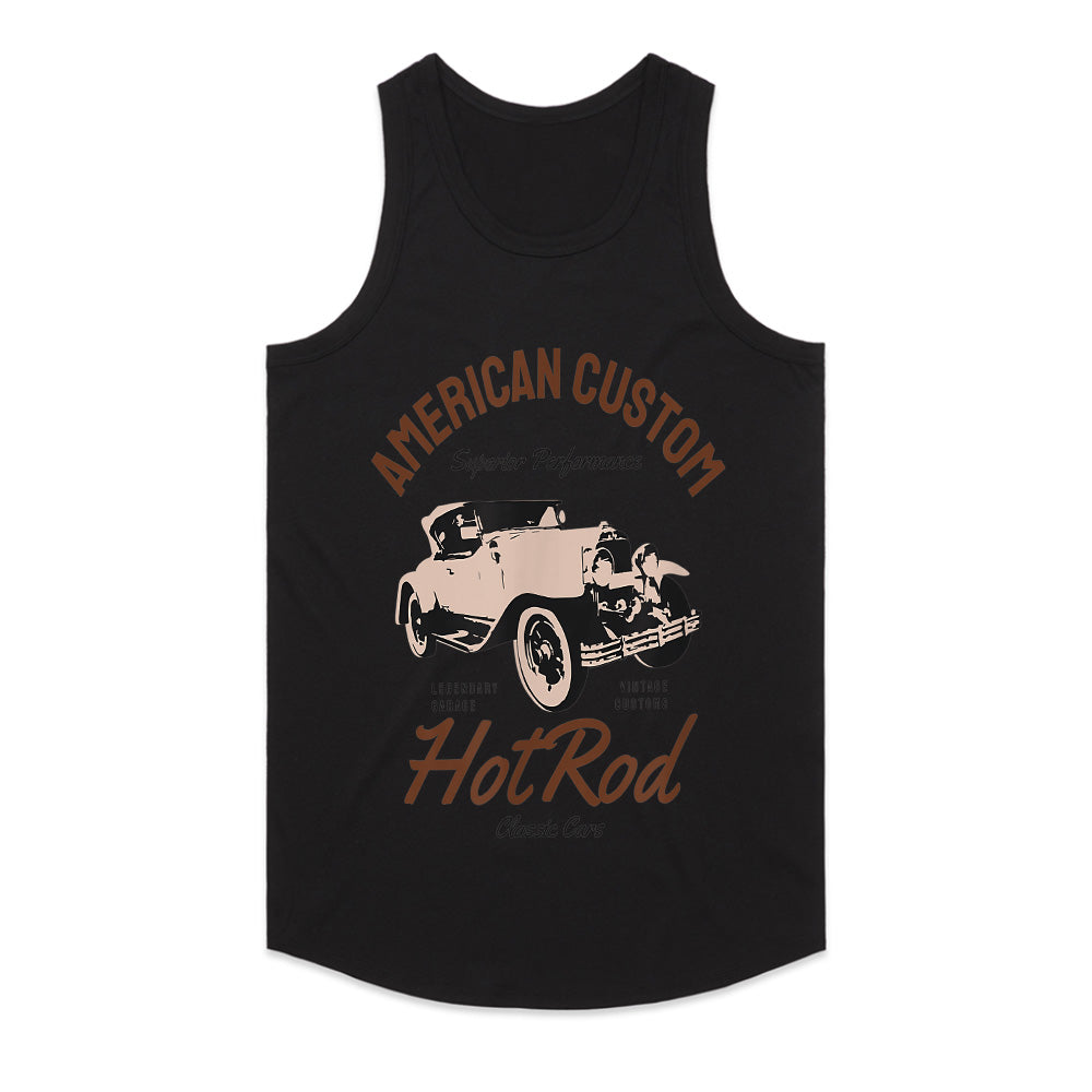 American Custom Hot Rod – Vintage Classic Car Enthusiast Tee