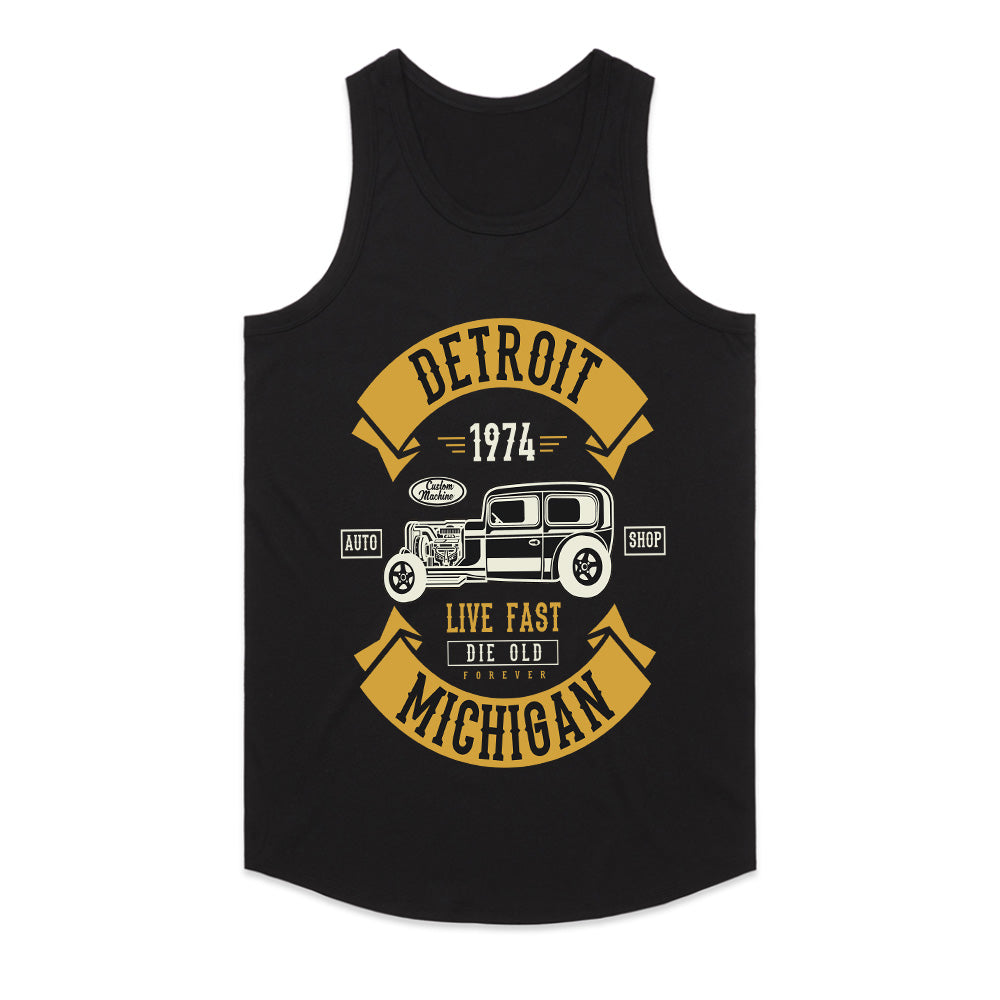 Detroit 1974 Hot Rod Classic – Vintage Muscle Car T-Shirt