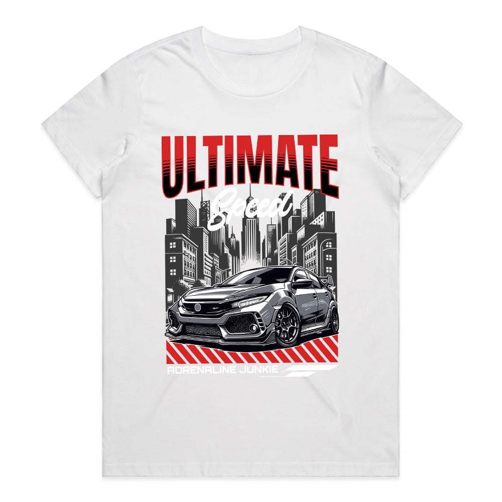 Ultimate Speed – Adrenaline Junkie Street Racing T-Shirt